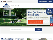 Tablet Screenshot of lagro.nl